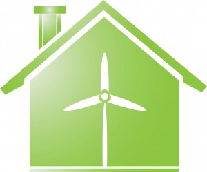 Miljøvenligt hus - vindenergi